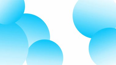 set of blue gradient abstract backgrounds.