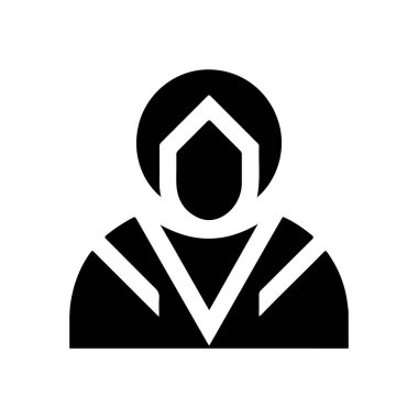 İnsan simgesinin vektör illüstrasyonu