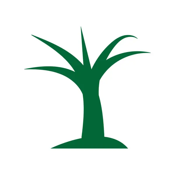 Ağaç Logosu Tasarımı Şablon çizimi