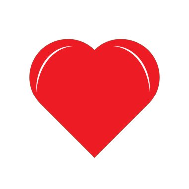 Arka planı olan Kırmızı Kalp şekli tasarımı.