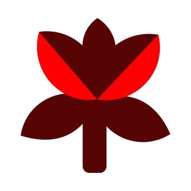 Su zambağı çiçek tasarımı sanatsal çizimci.