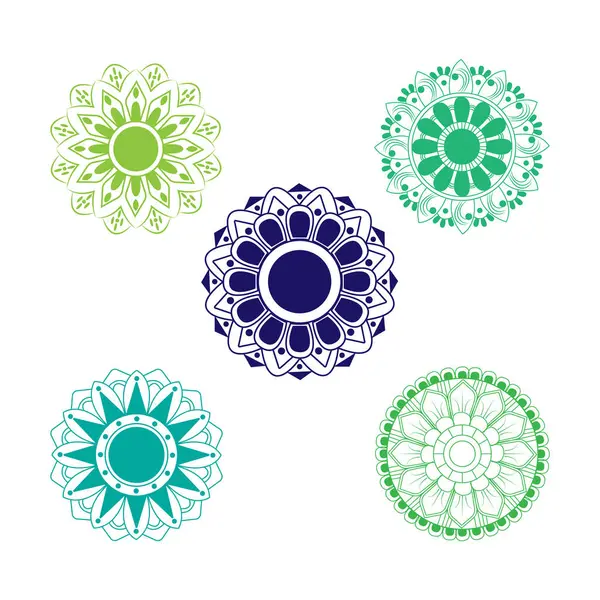 Arkaplan için kusursuz vektör mandala desen tasarımı