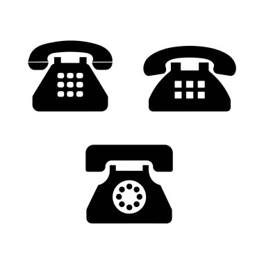 telefon silueti seti