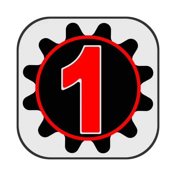 birincilik günü düz simgesi