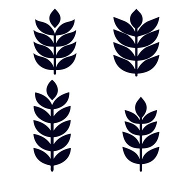 yaprak logo vektör tasarımı