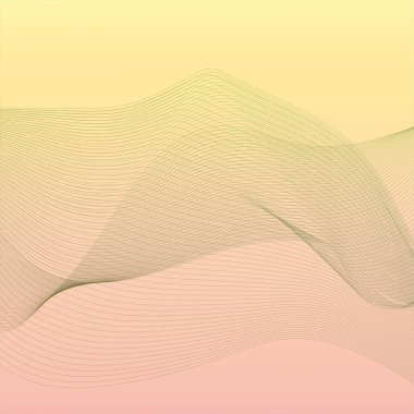 vektör soyut renk arkaplanı, dalga çizgisi tasarımı