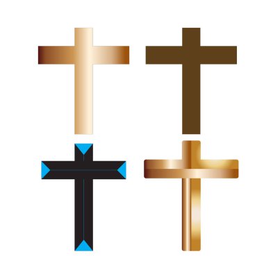 çapraz simge vektör illüstrasyon tasarımı