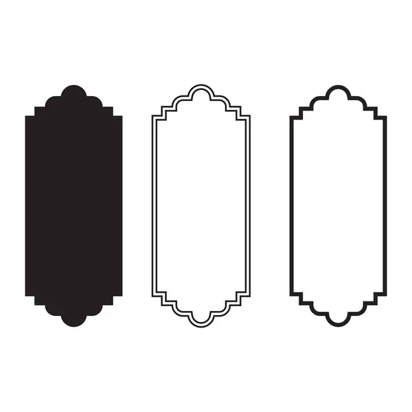 çerçeve kümesi. vektör çizim