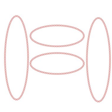 soyut, dairesel şekiller, düzenleme, görsel bileşim, kırmızı, desen, tasarım, geometri, sanatsal, illüstrasyon, modern, grafik, dekoratif, yaratıcı, element, şekil, doku, arkaplan, basit, minimalist, organik, oval şekiller, zincirler