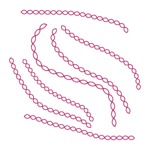 zincir, kırmızı, soyut, kıvrımlar, iç içe geçmiş, model, modern tasarım, minimalist, dekoratif, grafik, çizgiler, geometri, süs, arkaplan, illüstrasyon, yaratıcı, görsel, element, sanatsal, basit, beyaz arka plan, tekrarlayan desen, iç içe geçmiş