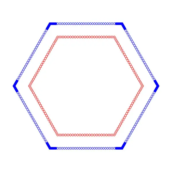 soyut geometrik arkaplan, vektör çizimi