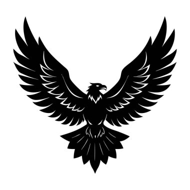 kartal logosu, vektör, illüstrasyon