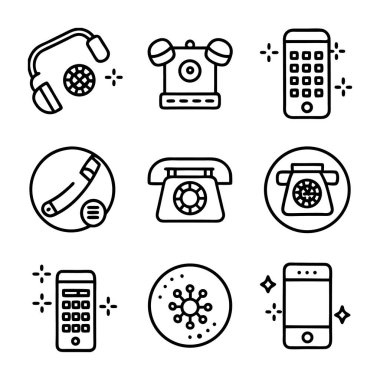 9 evrensel düzenlenebilir simge kümesi