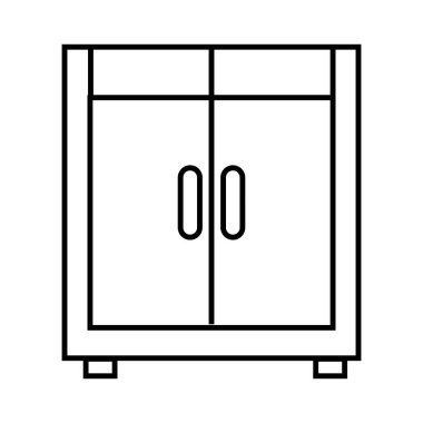 Kapı simgesi, anahat stili