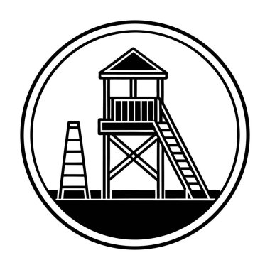 kule simgesi, basit biçim