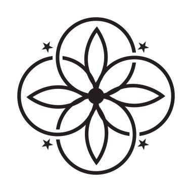 çiçek ve yapraklar tasarım, çiçek ve doğa süsleme süsü süsleme ve botanik temalı çizim