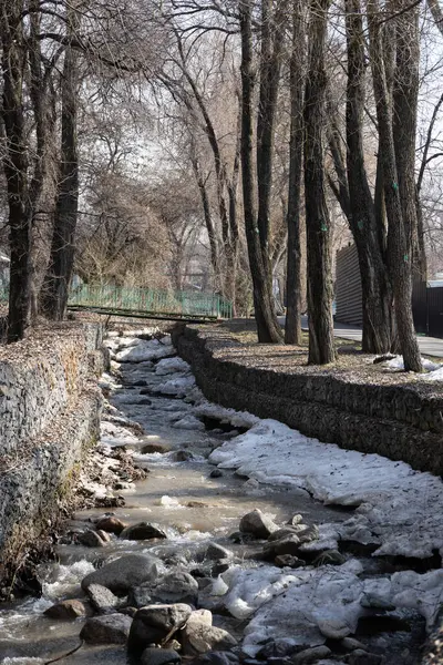 Eriyen Karlı Şehir Akımı Bankası