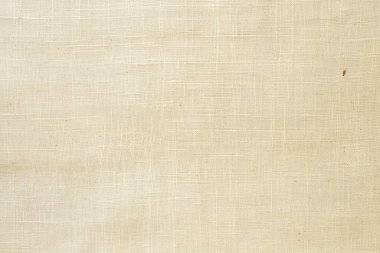 Eski sarı tuval kumaş dokusunun işlenmiş kolajı. Pankart, arkaplan veya 3B haritalama için doku