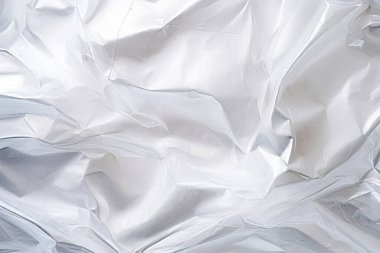 Şeffaf selofan plastik folyo dokusunun işlenmiş kolajı. Pankart, arkaplan veya 3B haritalama için doku