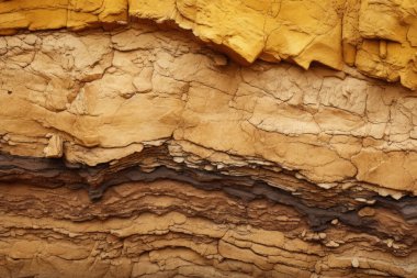 Turuncu kanyon toprak malzeme dokusunun işlenmiş kolajı. Pankart, arkaplan veya 3B haritalama için doku