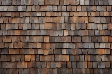 Kırsal ahır çatı kiremitleri yüzey dokusunun işlenmiş kolajı. Pankart, arkaplan veya 3B haritalama için doku