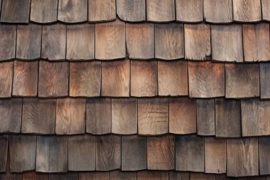 Kırsal ahır çatı kiremitleri yüzey dokusunun işlenmiş kolajı. Pankart, arkaplan veya 3B haritalama için doku