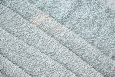 İşlenmiş banyo havlusu kolajı ya da doku yığını. Pankart, arkaplan veya 3B haritalama için doku