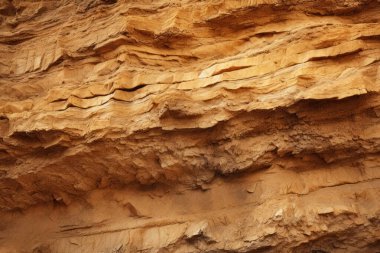 Turuncu kanyon toprak malzeme dokusunun işlenmiş kolajı. Pankart, arkaplan veya 3B haritalama için doku