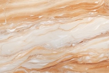 Lüks kahverengi ve beyaz mermer dokusunun işlenmiş kolajı. Pankart, arkaplan veya 3B haritalama için doku