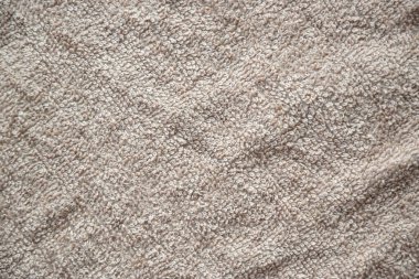 İşlenmiş banyo havlusu kolajı ya da doku yığını. Pankart, arkaplan veya 3B haritalama için doku