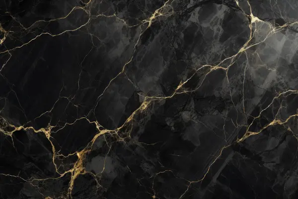 Siyah mermer desenli lüks kolaj. Pankart, arkaplan veya 3B haritalama için doku
