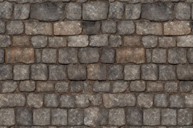 Eski sokak asfalt yüzey dokusunun işlenmiş kolajı. Pankart, arkaplan veya 3B haritalama için doku