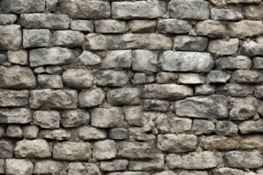 Antik taş işçiliği yüzey dokusunun işlenmiş kolajı. Pankart, arkaplan veya 3B haritalama için doku