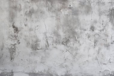 Gri çatlamış duvar dokusunun işlenmiş kolajı. Pankart, arkaplan veya 3B haritalama için doku