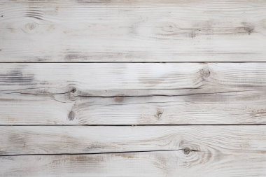 Eski beyaz ahşap duvar dokusunun işlenmiş kolajı. Pankart, arkaplan veya 3B haritalama için doku