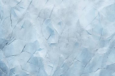 Kalın buz dokusundan oluşan işlenmiş kolaj. Pankart, arkaplan veya 3B haritalama için doku