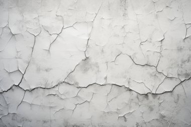 Çatlak yüzey dokusunun işlenmiş kolajı. Pankart, arkaplan veya 3B haritalama için doku