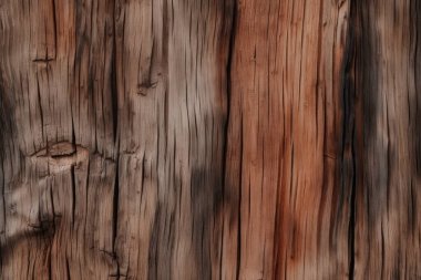 Ahşap kabuk parçalarından oluşan işlenmiş kolaj düz yüzey dokusu. Pankart, arkaplan veya 3B haritalama için doku