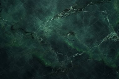 İşlenmiş kolaj, koyu yeşil parlak mermer dokular. Pankart, arkaplan veya 3B haritalama için doku