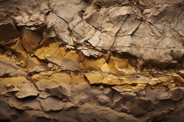 Turuncu kanyon toprak malzeme dokusunun işlenmiş kolajı. Pankart, arkaplan veya 3B haritalama için doku