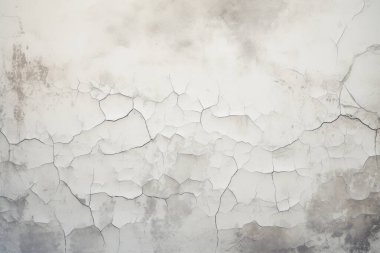 Çatlak yüzey dokusunun işlenmiş kolajı. Pankart, arkaplan veya 3B haritalama için doku