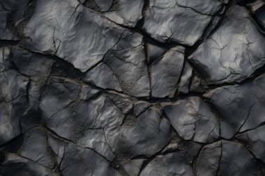 Kuru gri zemin taşı dokusunun işlenmiş kolajı. Pankart, arkaplan veya 3B haritalama için doku