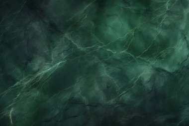 İşlenmiş kolaj, koyu yeşil parlak mermer dokular. Pankart, arkaplan veya 3B haritalama için doku