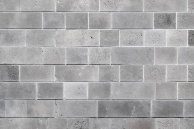 İşlenmiş gri beton brock duvar yüzey dokusu kolajı. Pankart, arkaplan veya 3B haritalama için doku