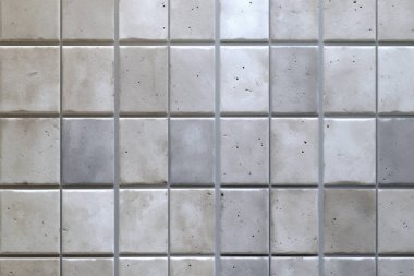 Gri mermer döşeme yüzey dokusundan işlenmiş kolaj. Pankart, arkaplan veya 3B haritalama için doku