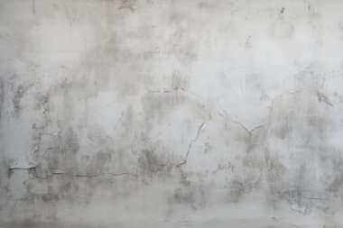 Gri çatlamış duvar dokusunun işlenmiş kolajı. Pankart, arkaplan veya 3B haritalama için doku