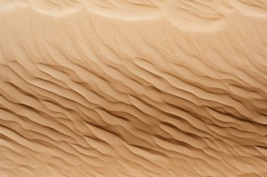 Çöl kumlarının işlenmiş kolajı yüzey dokusu. Pankart, arkaplan veya 3B haritalama için doku