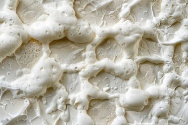 Duvarların termal yalıtımı için poliüretan köpük fotoğrafı. Arkaplan veya haritalama için arkaplan dokusu