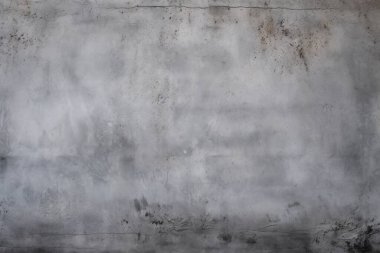 Gri çatlamış duvar dokusunun işlenmiş kolajı. Pankart, arkaplan veya 3B haritalama için doku