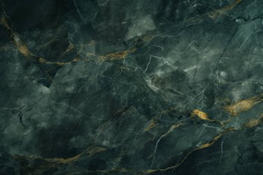 İşlenmiş kolaj, koyu yeşil parlak mermer dokular. Pankart, arkaplan veya 3B haritalama için doku